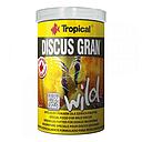 Tropical Discus Gran Wild Mangime granulare per colori con astaxantina 1000ml 440g
