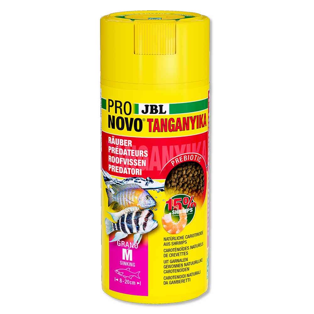 Jbl ProNovo Tanganyka Grano M Granulare con Shrimps e Prebiotici 250ml 145gr