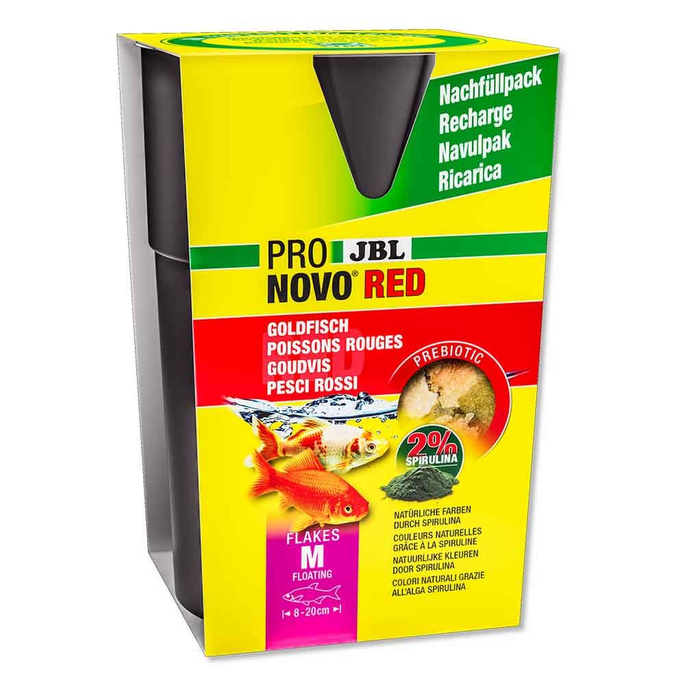 Jbl ProNovo Red Flakes M Scaglie con Spirulina e Prebiotici 750ml 135gr