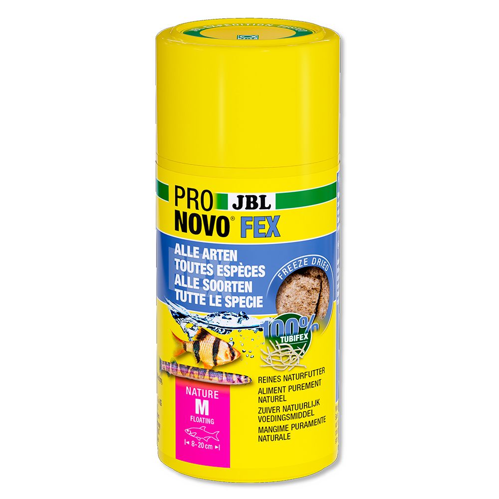 Jbl ProNovo Fex M Tubifex liofilizzato 100ml 18gr