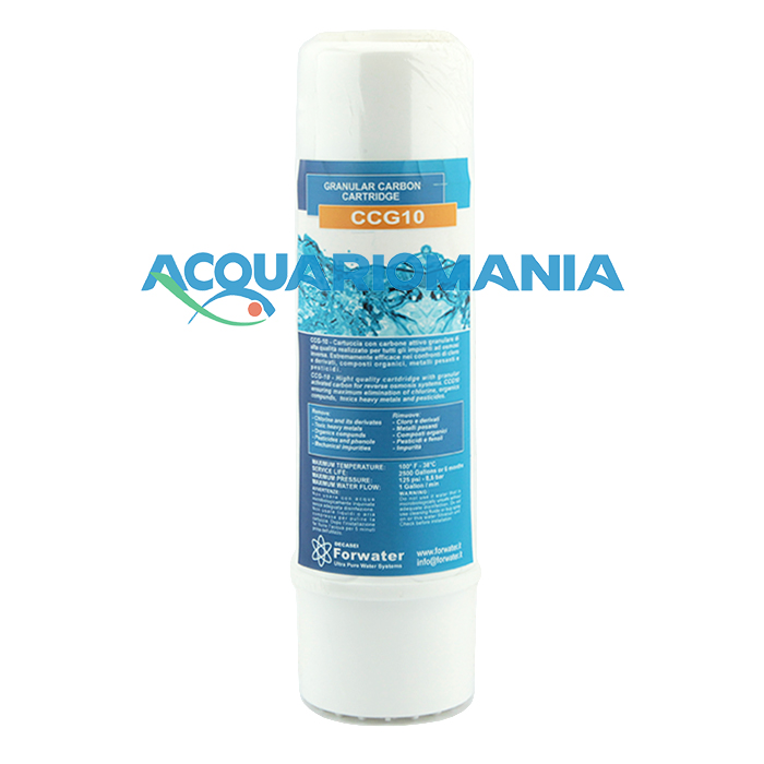 Forwater CCG10 Cartuccia Carbone attivo Granulare per bicchieri