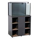 Zolux Acquario Aqua IdroMax Grigio 160 Completo con Supporto 83,5x45x130h cm