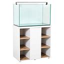 Zolux Acquario Aqua IdroMax Bianco 200 Completo con Supporto 110,3x45x137h cm