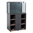 Zolux Acquario Aqua IdroMax Grigio 200 Completo con Supporto 110,3x45x137h cm