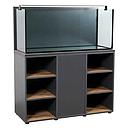 Zolux Acquario Aqua IdroMax Grigio 230 Completo con Supporto 111,8x45x137h cm