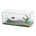 Aqpet Tortuga 60 Tartarughiera in vetro con isolotto 60X30X25h cm