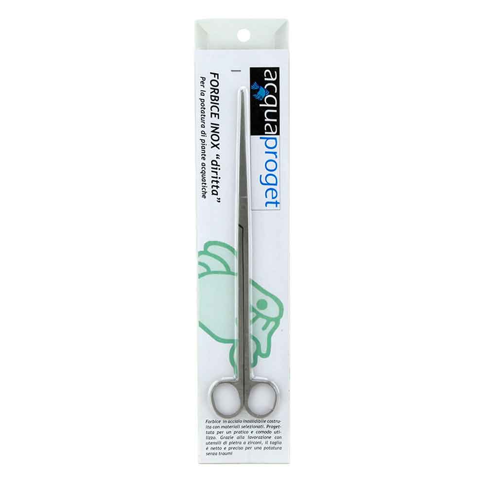 Acquaproget Forbici acciaio punta dritta inox cm 25