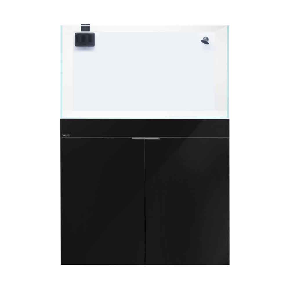 Aqpet Aqua 90 Complete Acquario Marino con supporto Nero 90x50x50cm 225L