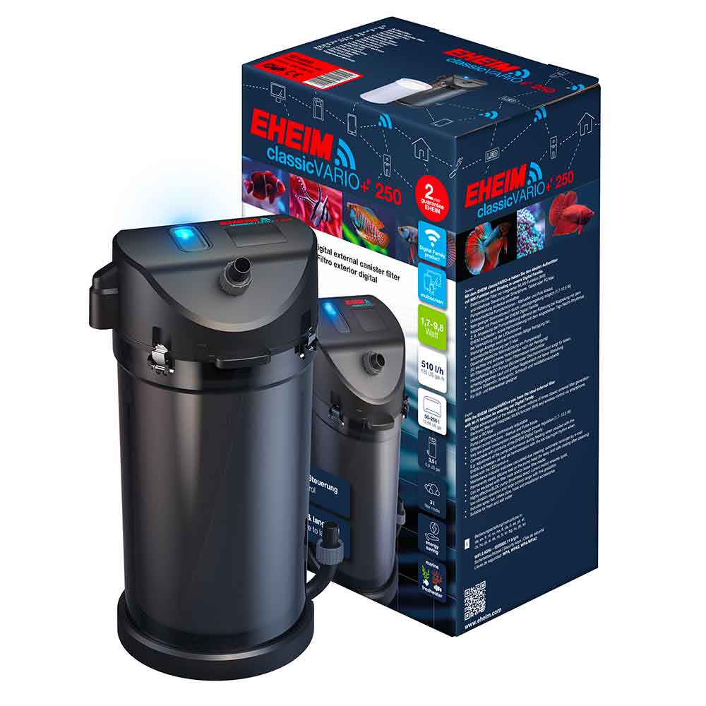 Ehim Classic VARIO + e 250 Filtro esterno Wi-fi fino a 250lt