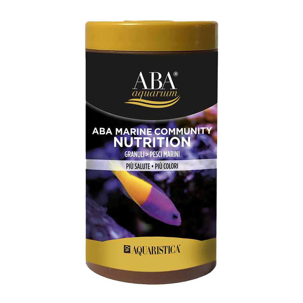 Aquaristica ABA Marine Community Nutrition Granuli Pesci marini 250ml 120g