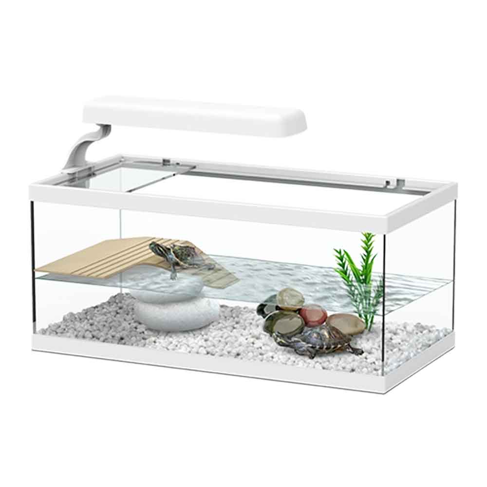 Aquatlantis Tortum 40 Tartarughiera 40x20x18h cm bianca