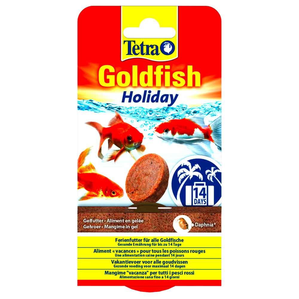 Tetra Goldfish Holiday 2x12gr Alimento Pesci rossi vacanze