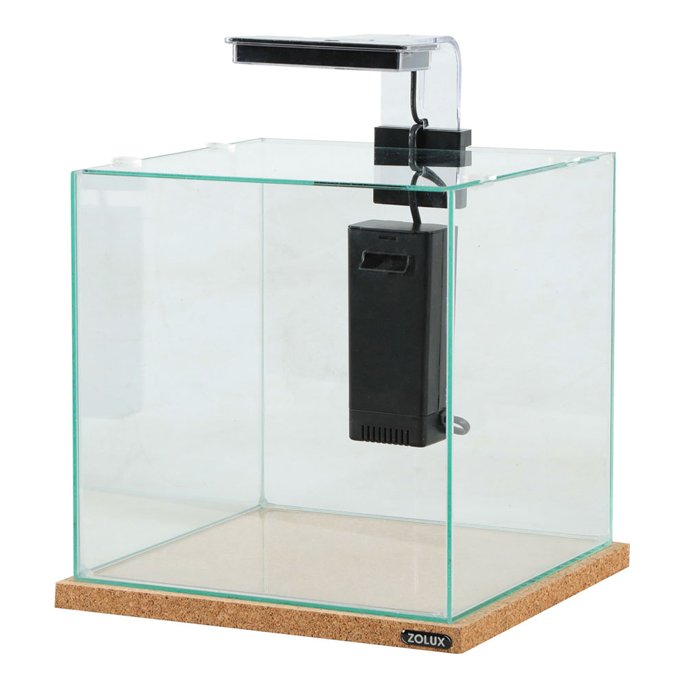 Zolux Betta Kub Acquario per Betta 15,6L Nero