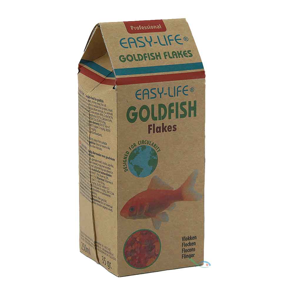 Easy Life Goldfish Flakes Mangime in scaglie pesci rossi 250ml 35gr