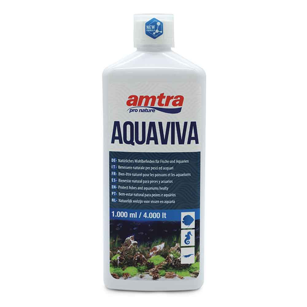 Amtra Aquaviva Antistress e Protettivo naturale per pesci 1000ml per 4000 litri