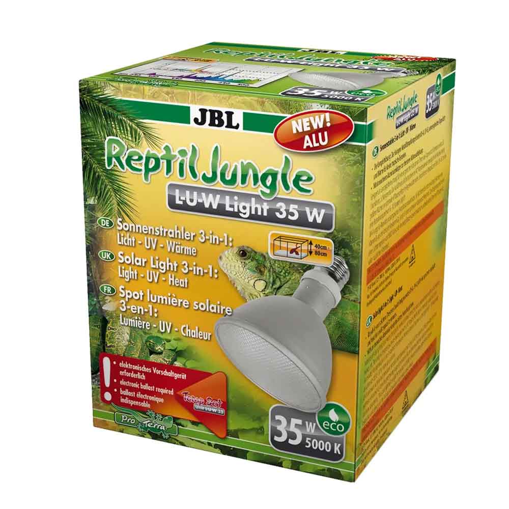 Jbl Reptile Jungle 35W Lampada per Rettili UV-A UV-B