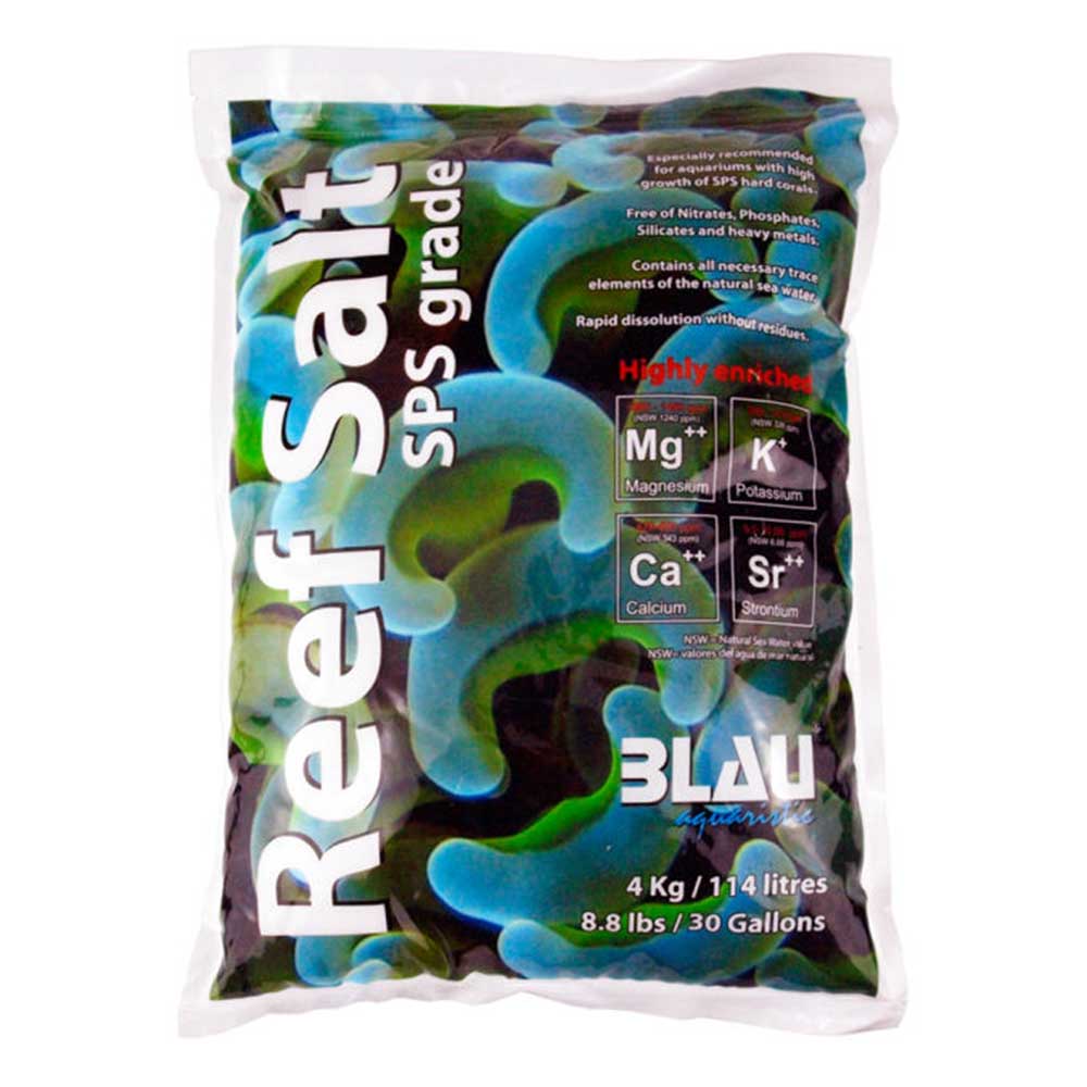 Blau Aquaristic Reef Salt Sps Grade Sale per Acquari di Barriera 4kg/ 120litri Busta