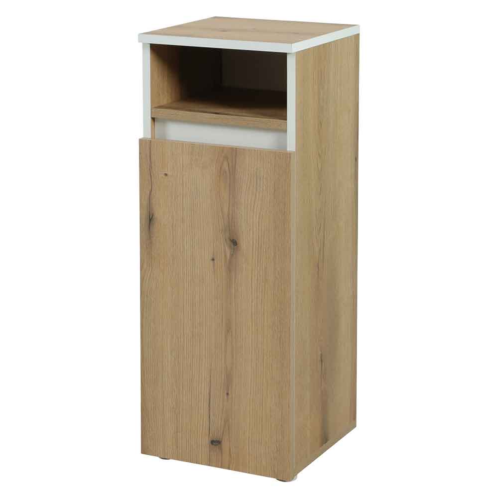 Zolux Mobile Supporto per Acquario Colonne 35 Rovere/Bianco 350x350x900 mm