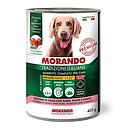Morando Premium Bocconi Adulto per Cane in salsa con Suino Patate e Carote 405gr