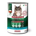 Morando Premium Umido Adulto  per Gatto Bocconcini in salsa con Tonno Pomodori e Fagiolini 405gr