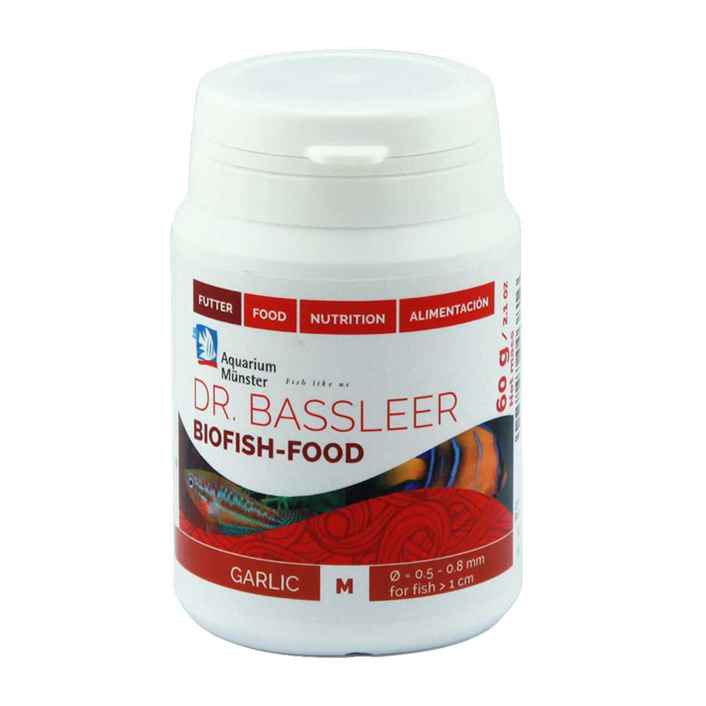 Aquarium Munster Dr. Bassleer Garlic Granulare all'aglio M 0.5-0.8mm 250ml 150g