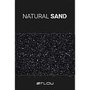 Flow Natural Sand Black Ghiaia per Aquascaping 0,4-0,9 mm 4Kg