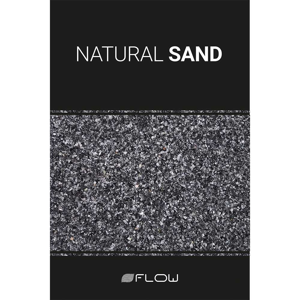 Flow Natural Sand Gray Ghiaia per Aquascaping 0,4-0,9 mm 4Kg
