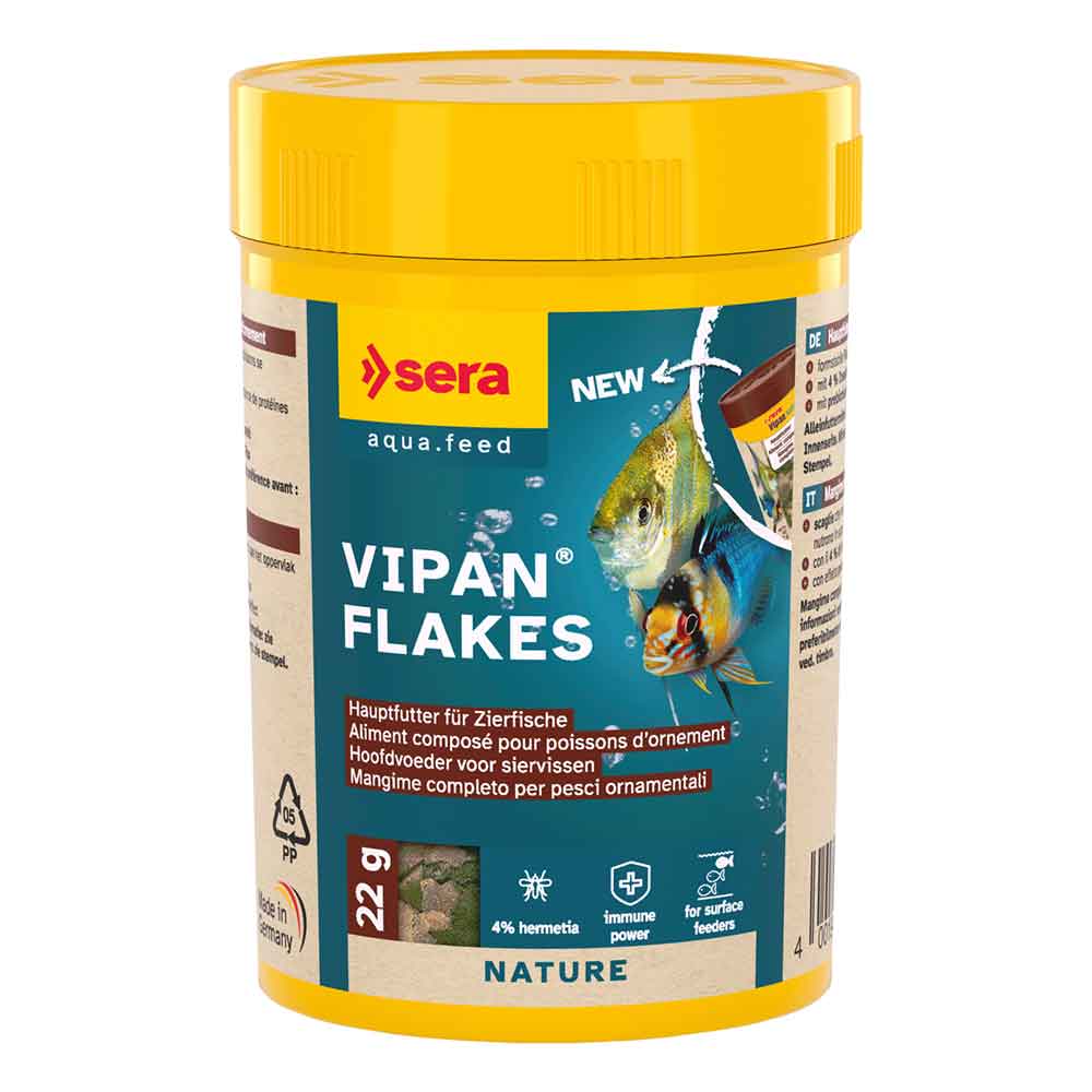 Sera Vipan Flakes Nature Mangime in scaglie 100ml 22gr