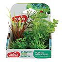 Zolux PlantKit Mini 2 Assortimento 4 piantine in plastica