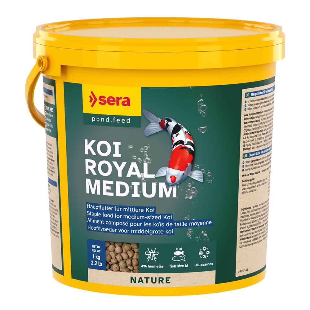 Sera Koi Royal Nature Medium 3,8l 1Kg
