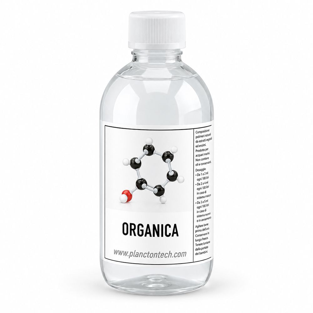 Planctontech Organica Carbonio per riproduzione batterica 500ml per 30.000 litri