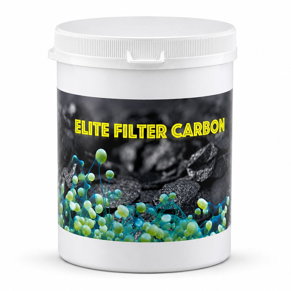 Planctontech Elite Filter Carbon Carbone attivo 1000ml 600gr per 600 litri