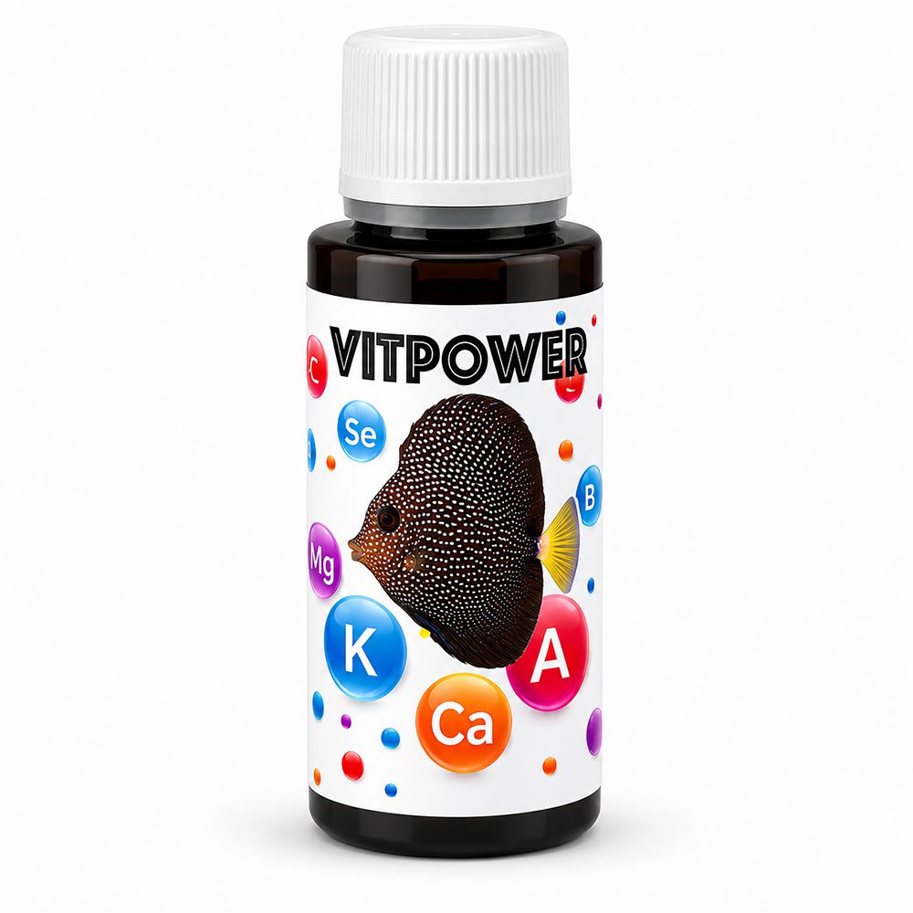 Planctontech Vitpower Multivitaminico per Pesci Tropicali 30ml