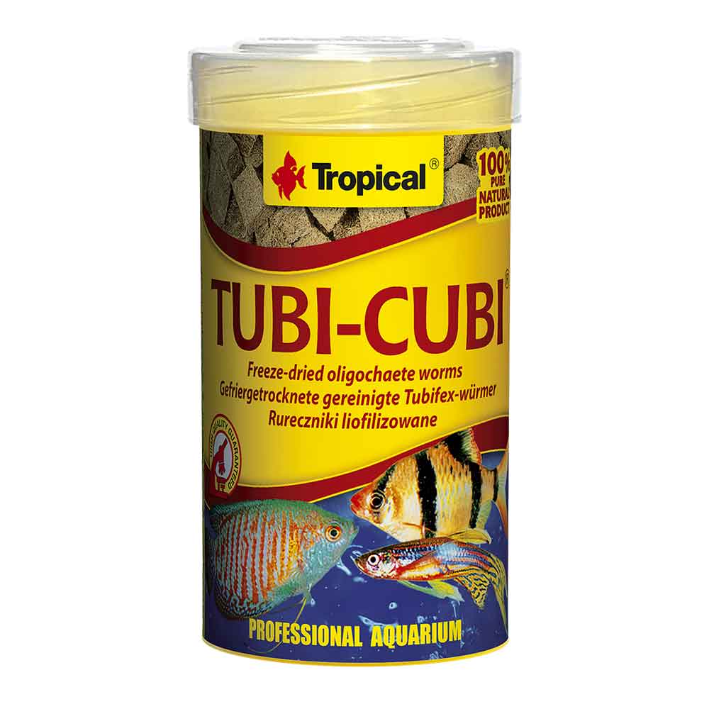 Tropical Tubi Cubi Tubifex liofilizzato 100ml 10g
