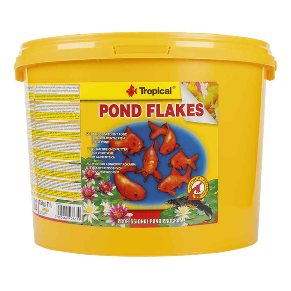 Tropical Pond Flakes Mangime per Pesci da Laghetto 5Lt 800g