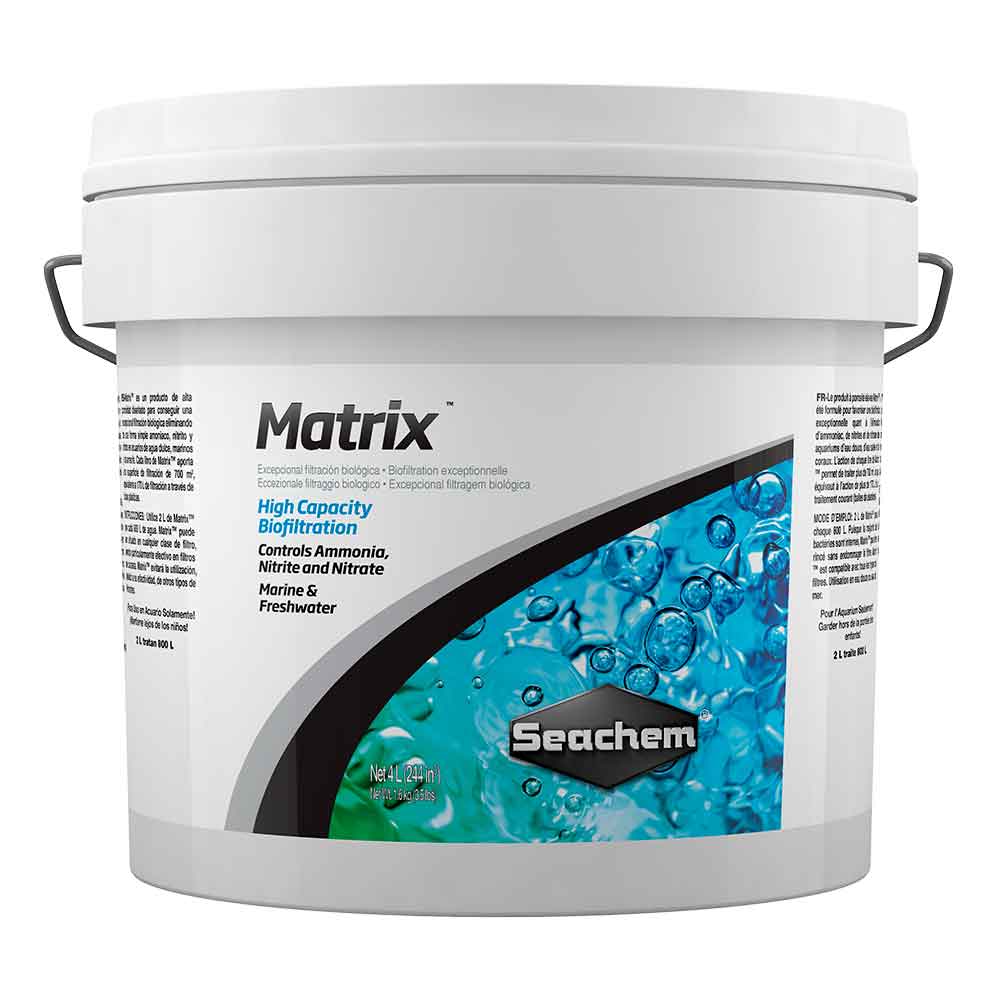 Seachem Matrix Substrato Biologico ad alta porosità 4 Lt