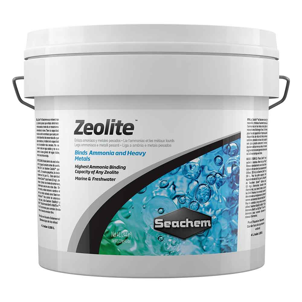 Seachem Zeolite Dolce e Marino 4 Lt per 3200 litri