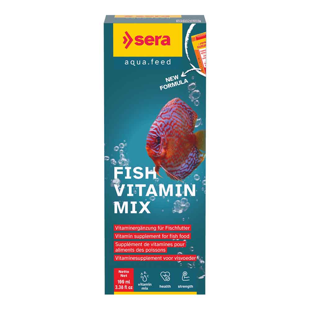 Sera Fish Vitamin Mix Vitamine per pesci acqua dolce e marino 100ml