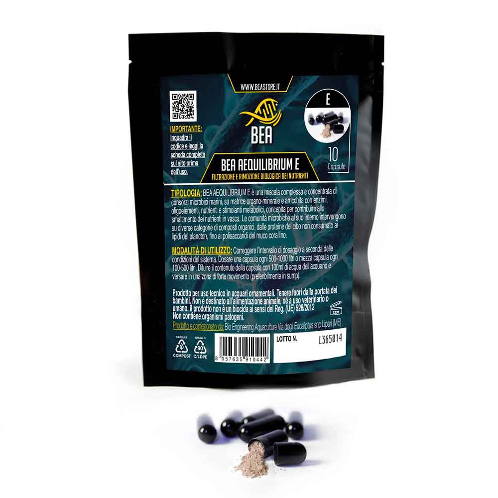Bea Aequilibrium E miscela di consorzi microbici marini 10 capsule