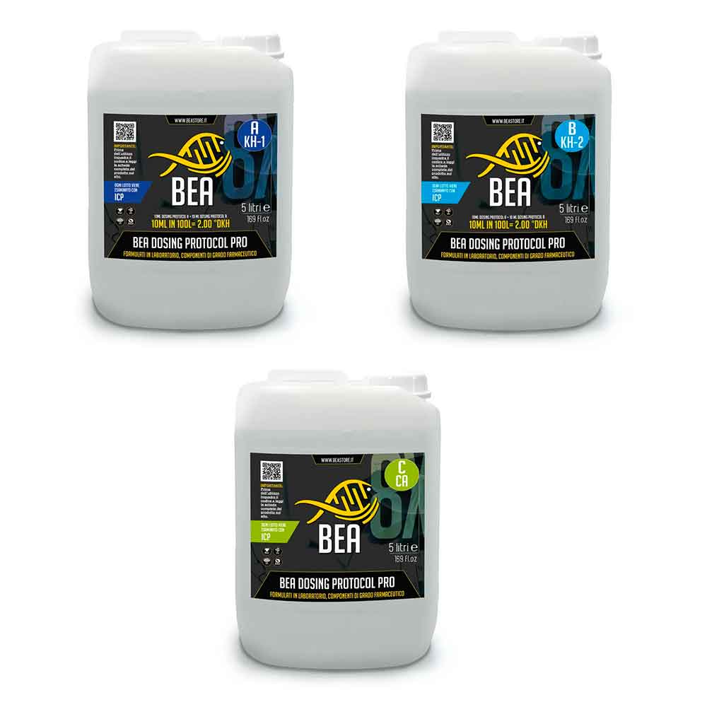 Bea Dosing Protocol Pro KH1+KH2+CA 3 x 5Lt