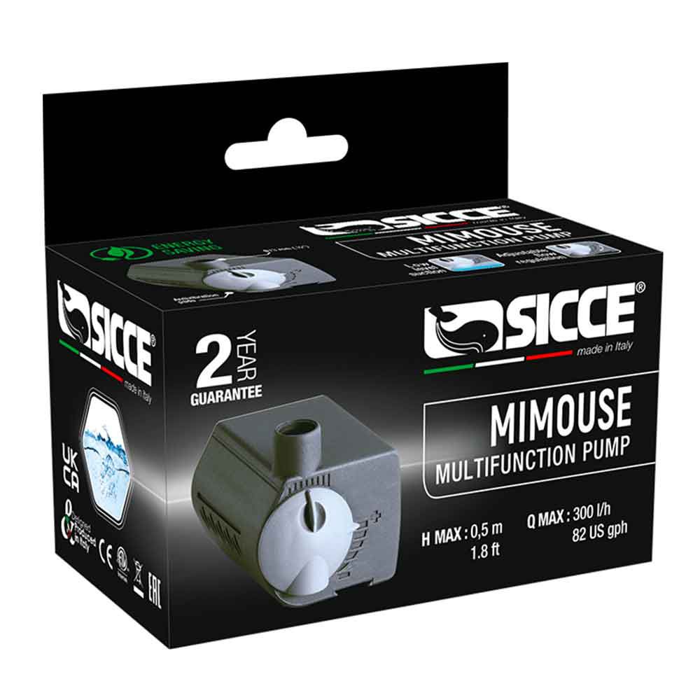 Sicce Mimouse Pompa regolabile fino a 300l/h