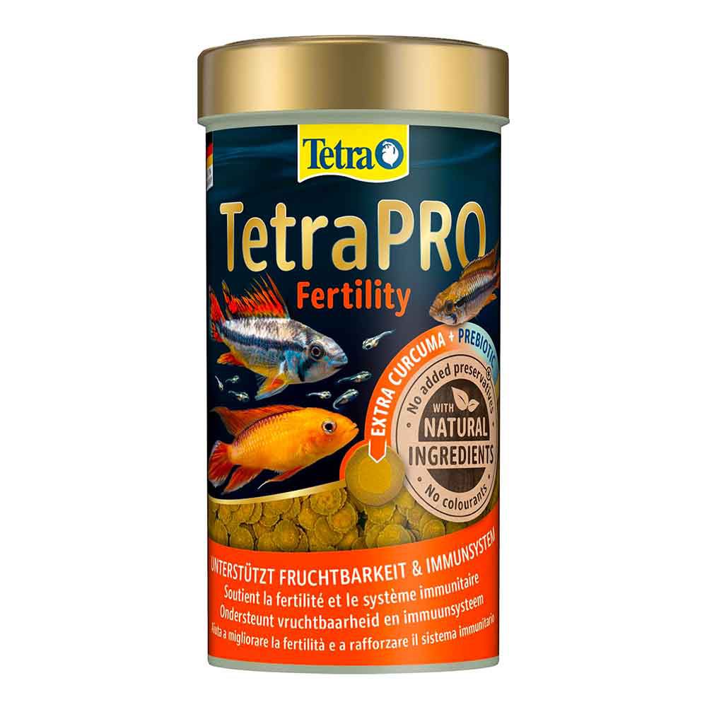 Tetra Pro Fertility Multi Crisps Mangime Premium con curcuma favorire il successo riproduttivo 100ml