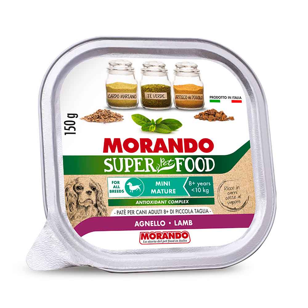 Morando Superpremium Umido Adult Mini Mature per Cane Agnello 150g
