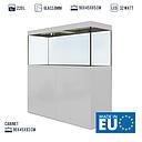 Amtra Acquario Alux Bianco Combi con Mobile 220L 90x45x148h cm