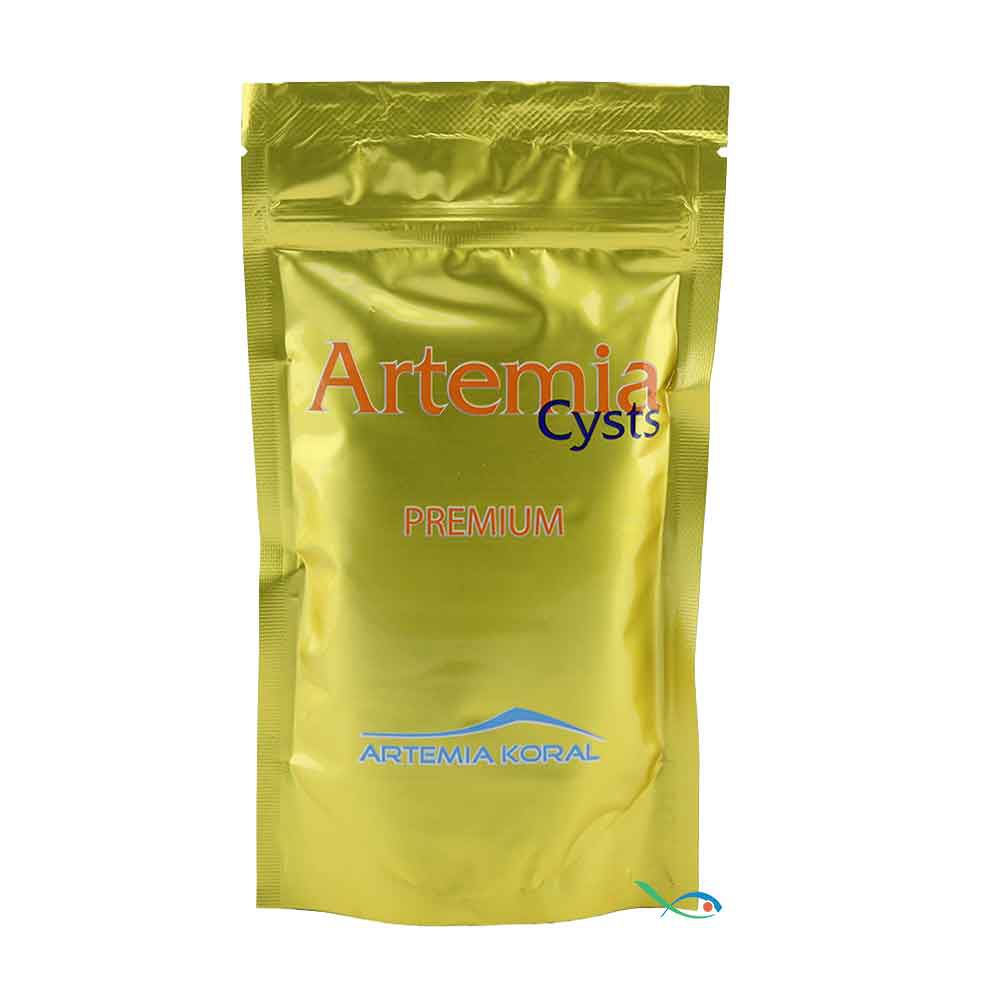 Artemia Koral Cysts Cisti Uova di artemia Premium +95% di schiusa 100gr