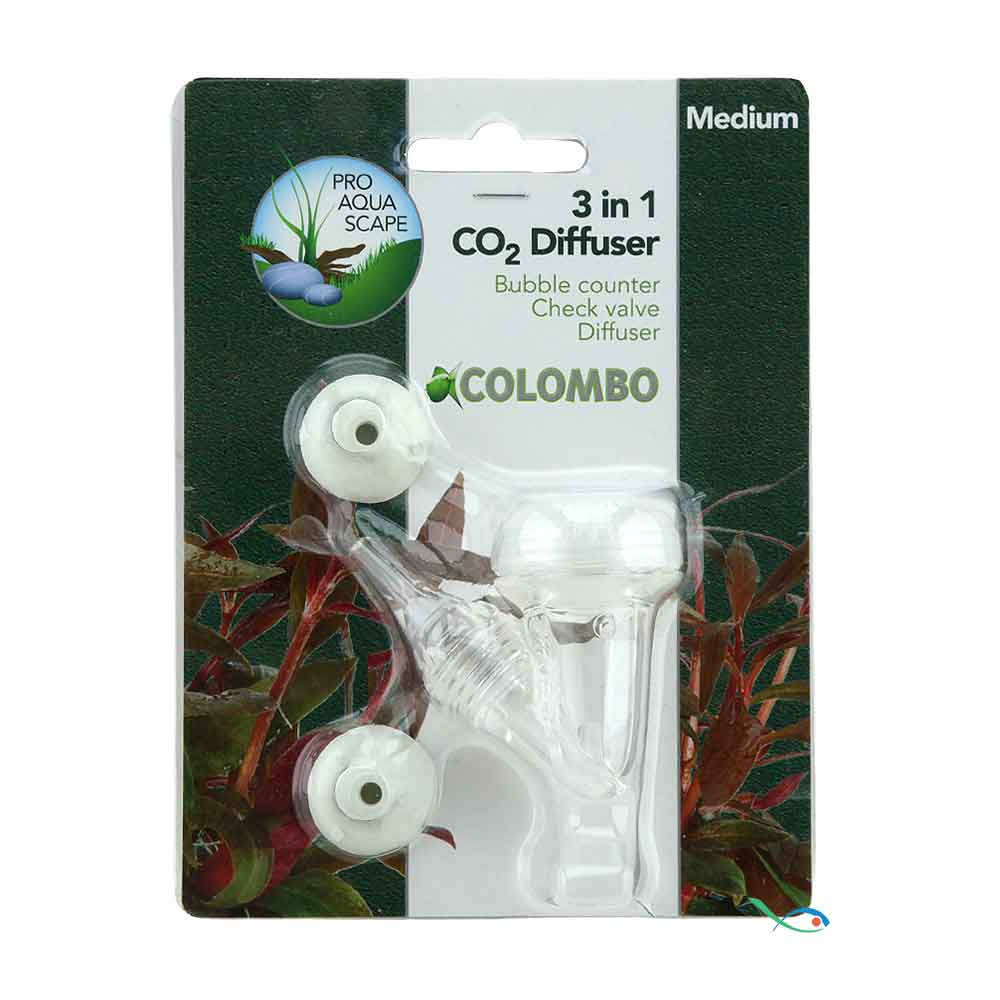 Colombo CO2 Diffuser Diffusore Atomizzatore 3 in 1 Medium