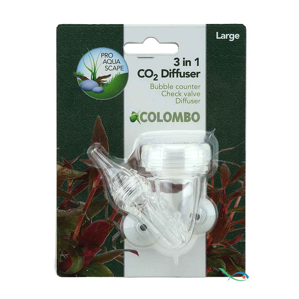 Colombo CO2 Diffuser Diffusore Atomizzatore 3 in 1 Large