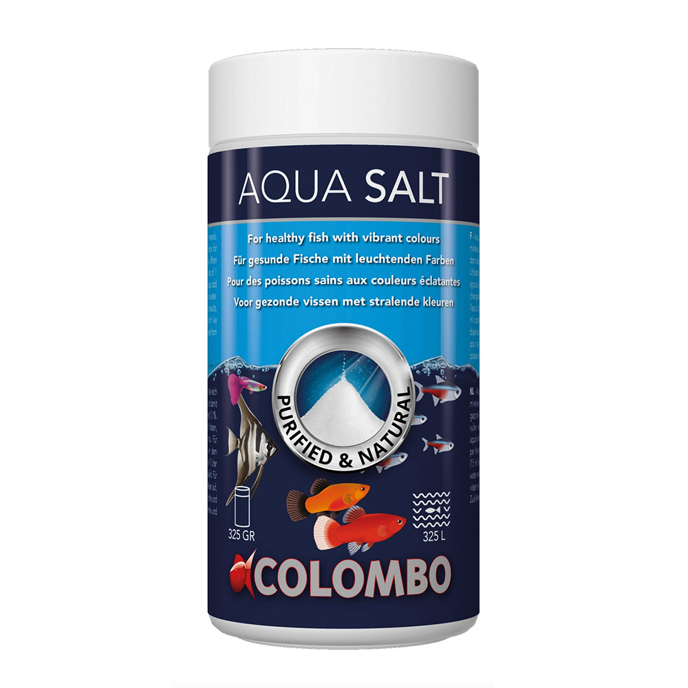 Colombo Aqua Salt Sale prevenzione malattie 250ml 325g per 325 litri
