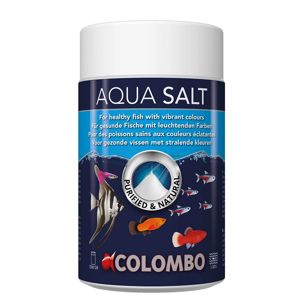 Colombo Aqua Salt Sale prevenzione malattie 1000ml 1300gr per 1300 litri