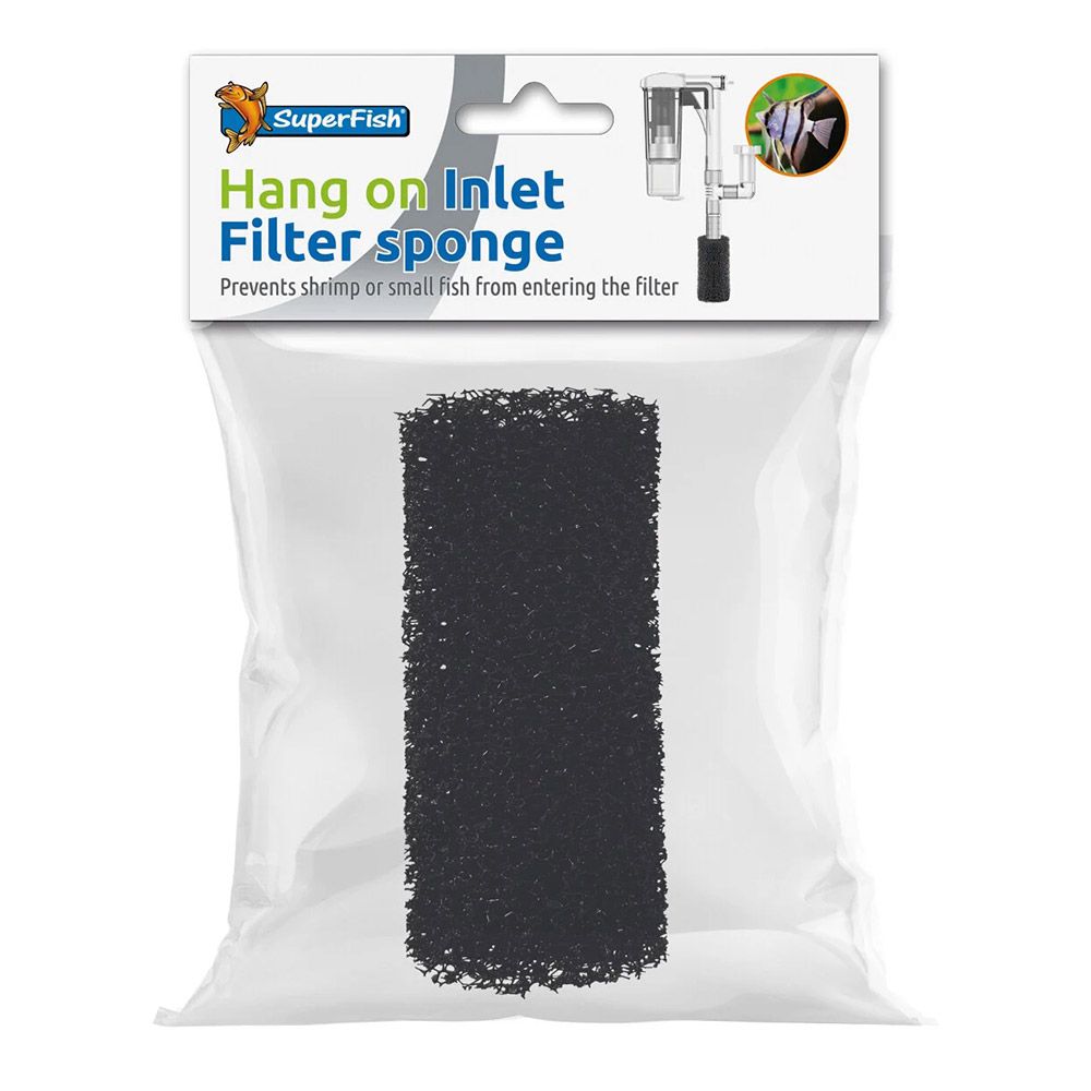 Superfish Hang on Inlet Filter sponge Spugna prefiltro avanotti
